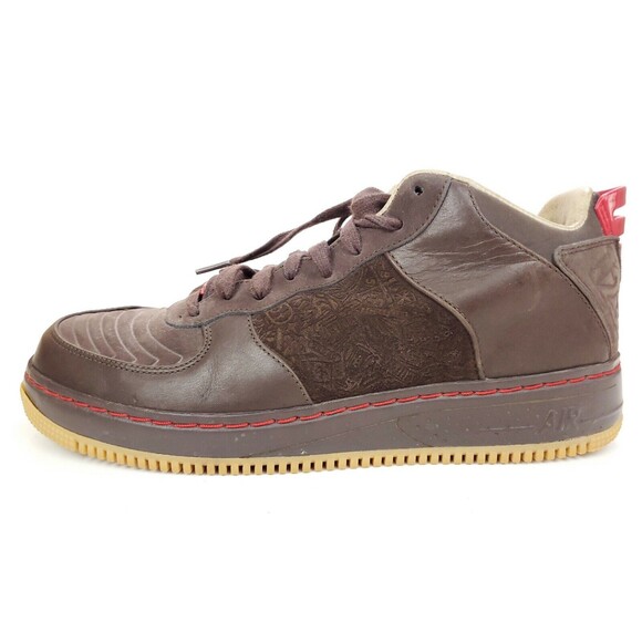 AJF 20 LOW LS Size 11.5 DARK CINDER/VARSITY RED Jordan Fusion Nike Air Force 1 main image 9